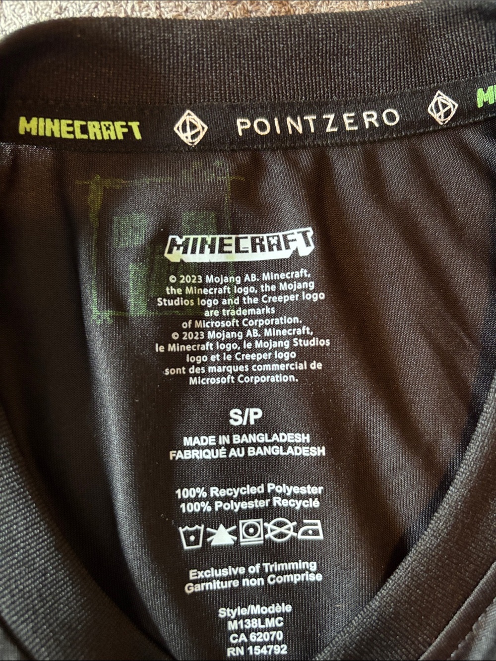 Point Zero Mindcraft Black Tee - Picture 4 of 4